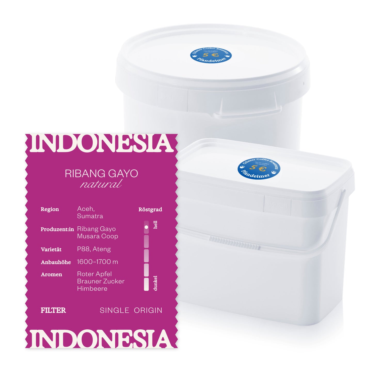 INDONESIA Ribang Gayo, Filterkaffee