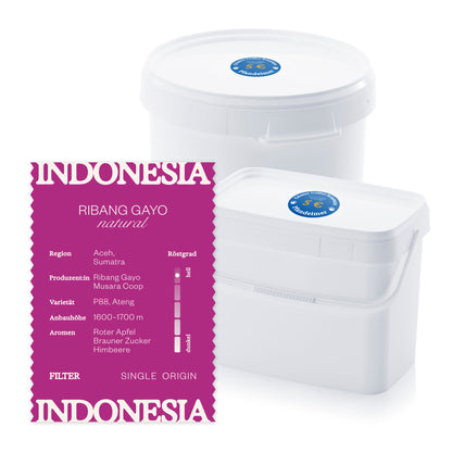 INDONESIA Ribang Gayo, Filterkaffee