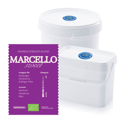 MARCELLO SWEET Blend, Bio-Espresso