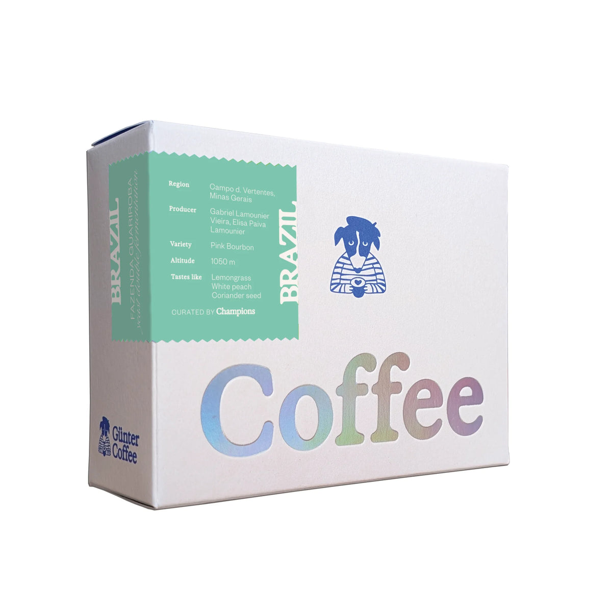 BRAZIL Fazenda Guariroba »Curated by Champions«, Filterkaffee