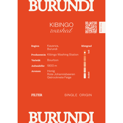 BURUNDI Kibingo, Filterkaffee