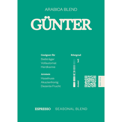 GÜNTER Hausmischung, Espresso