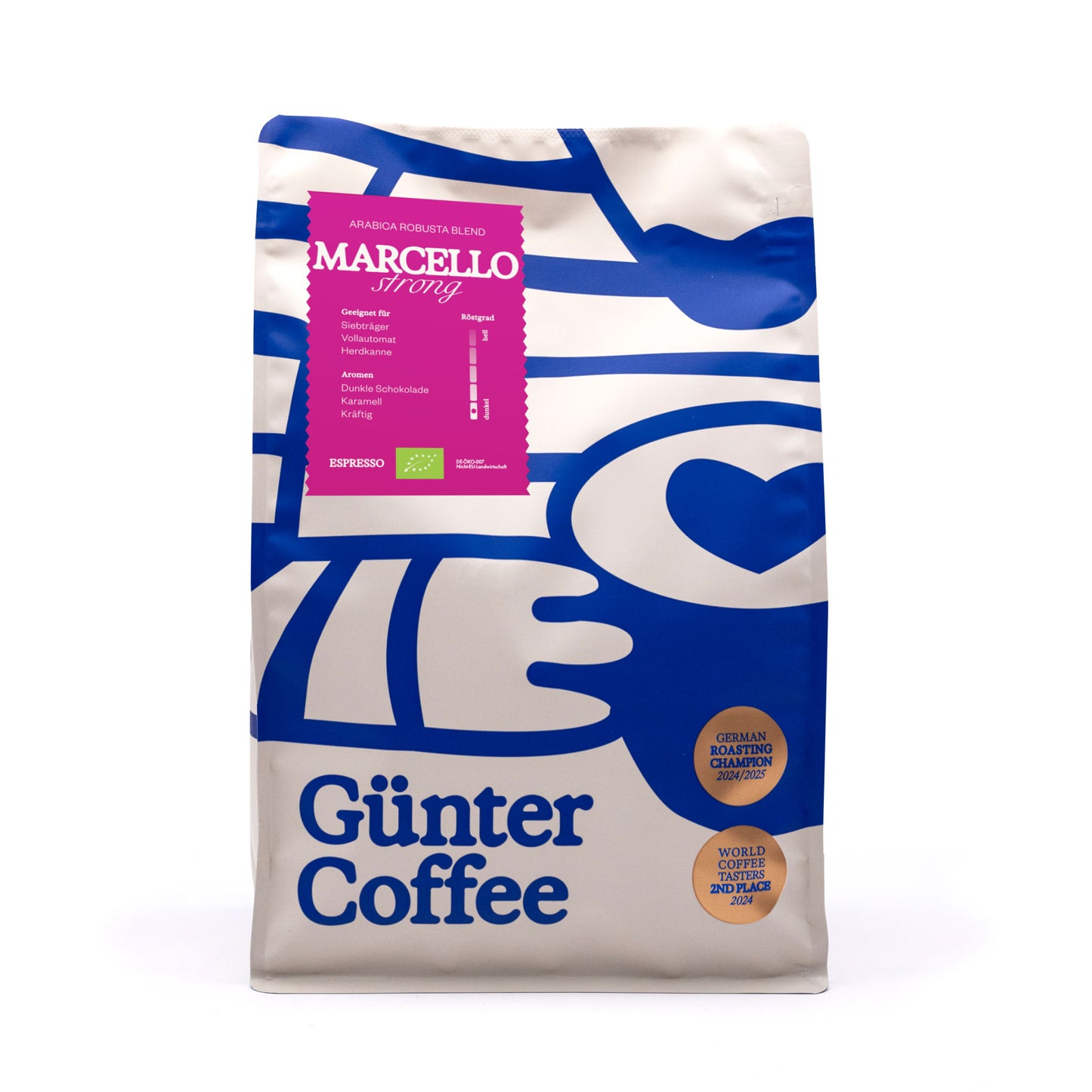 MARCELLO STRONG Blend, Bio-Espresso