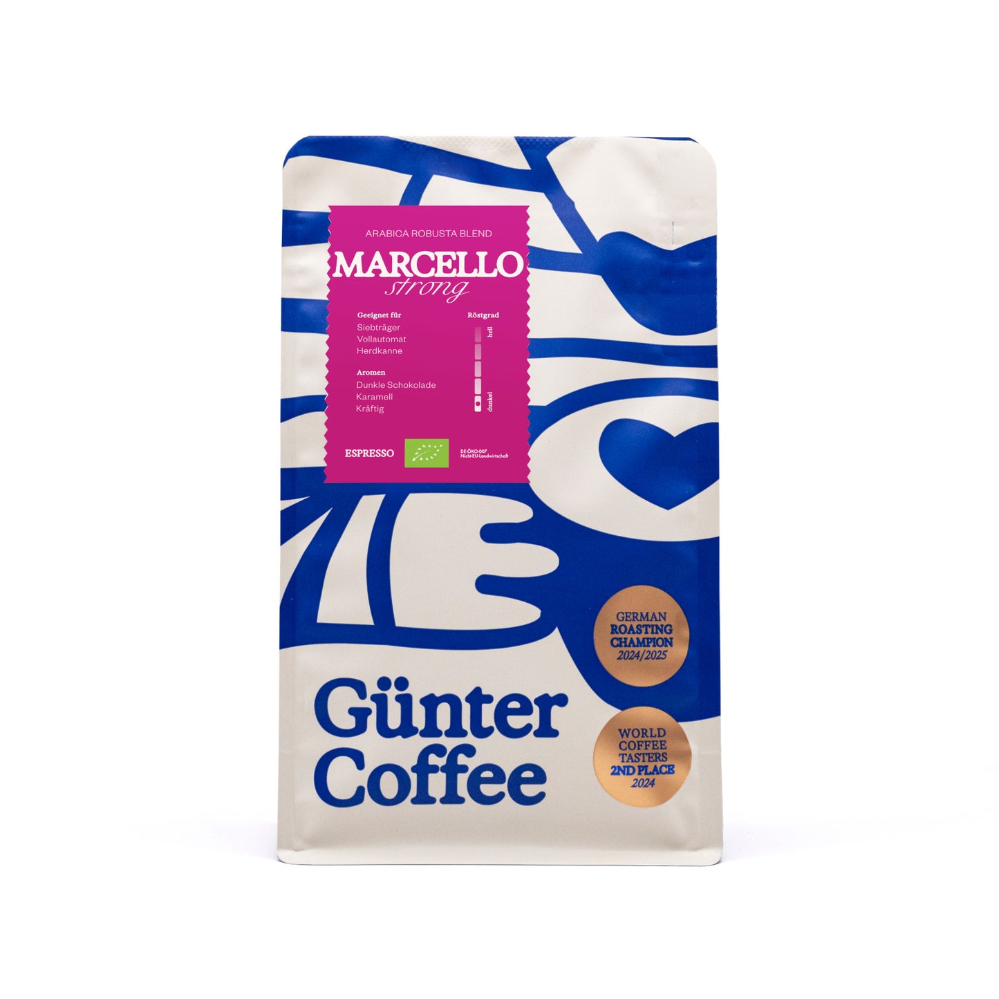 MARCELLO STRONG Blend, Bio-Espresso