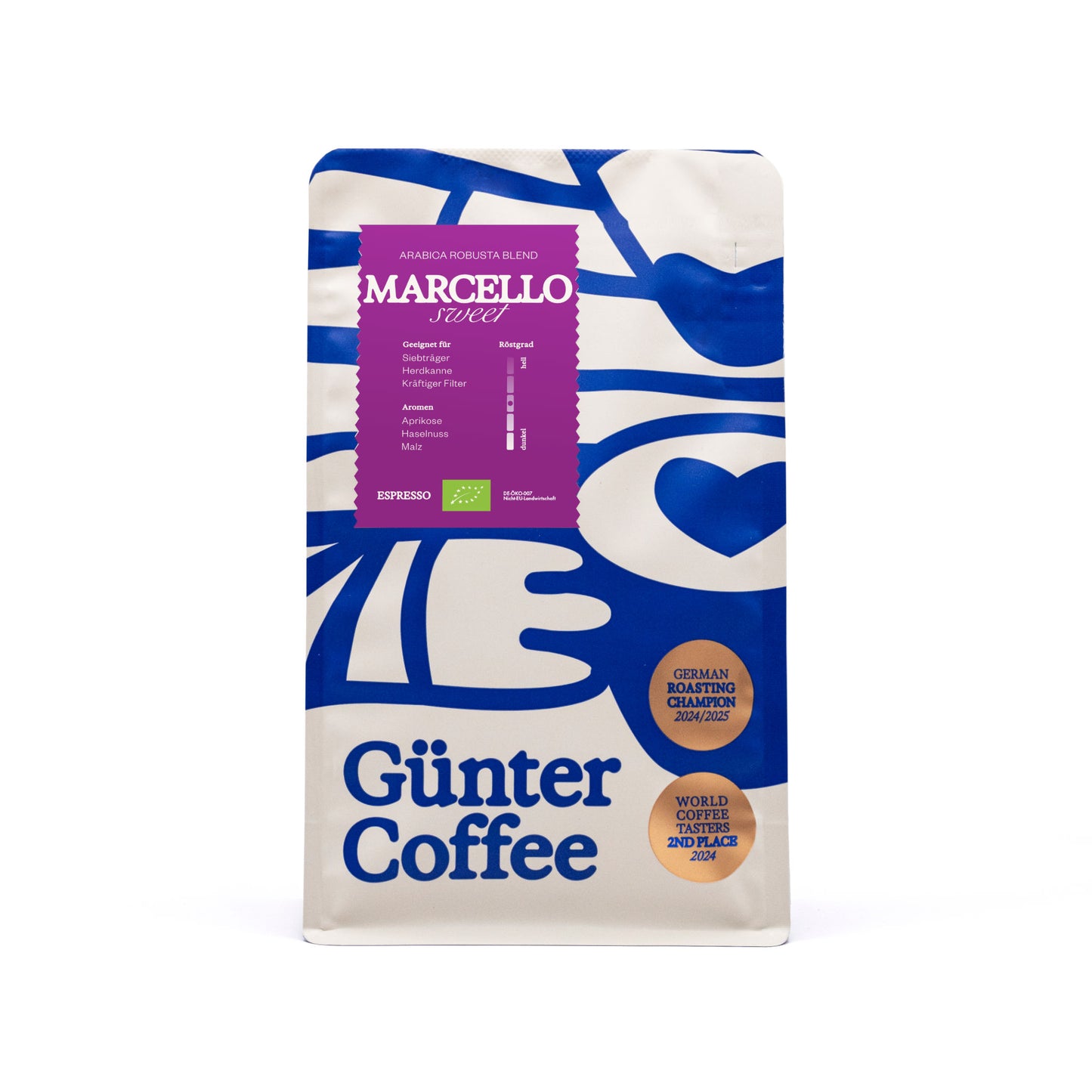 MARCELLO SWEET Blend, Bio-Espresso