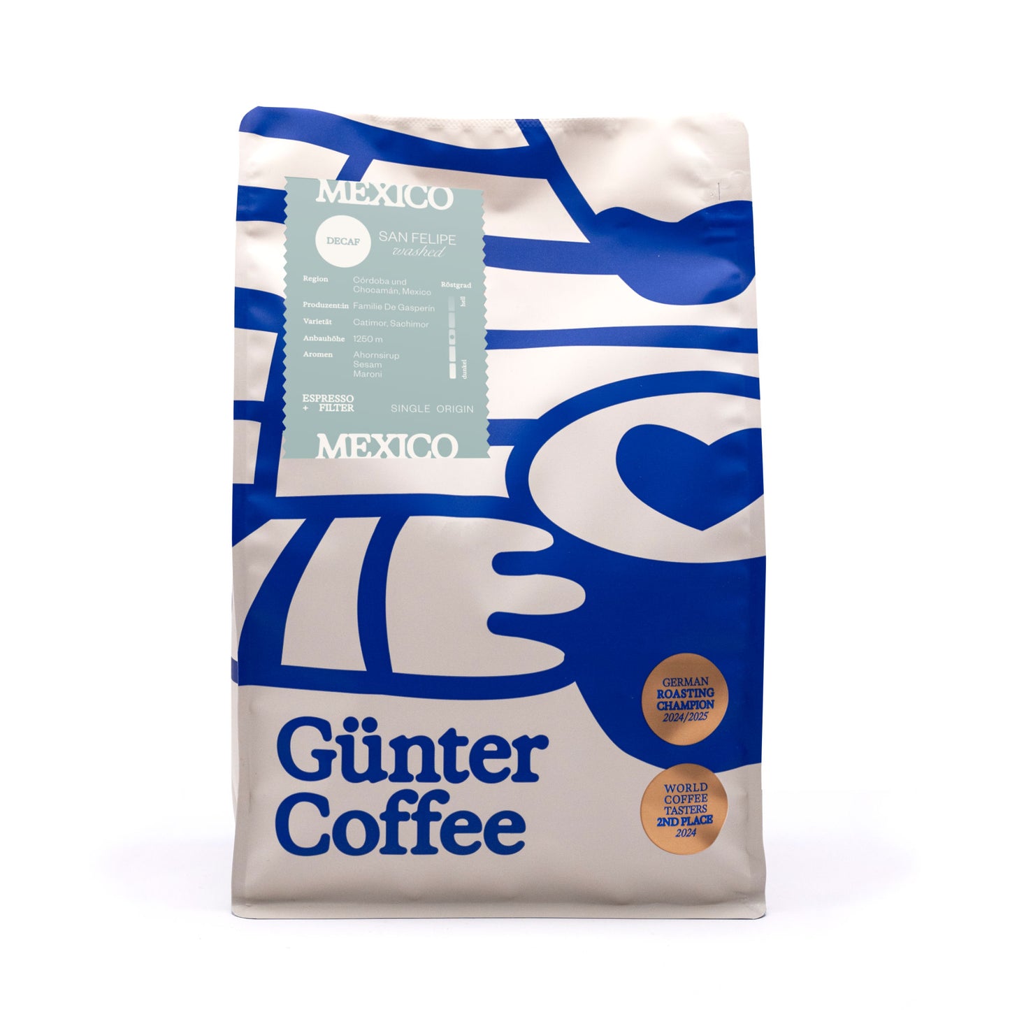 DECAF Mexico, Espresso & Filterkaffee