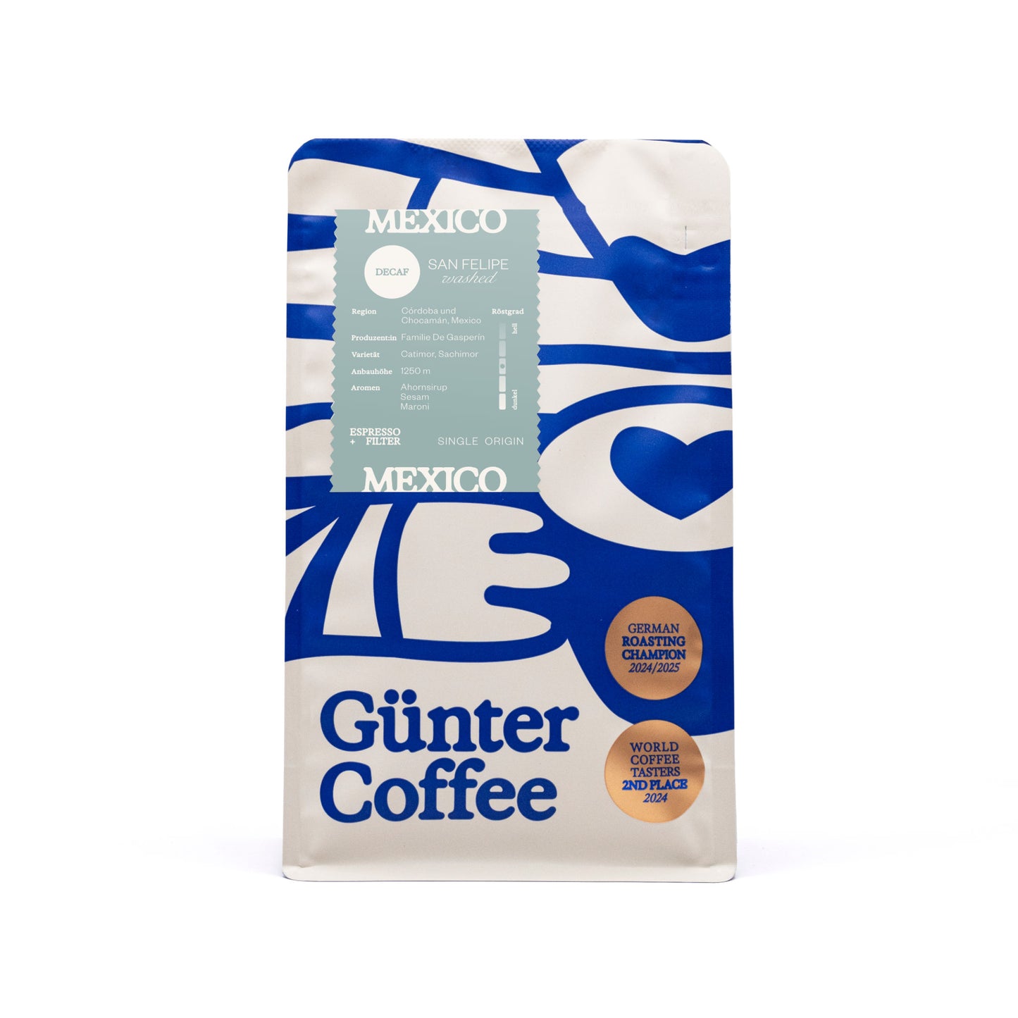 DECAF Mexico, Espresso & Filterkaffee