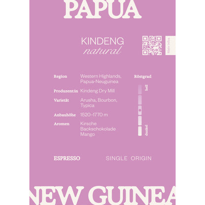 PAPUA NEW GUINEA Kindeng, Espresso
