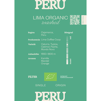 PERU Lima, Bio-Filterkaffee