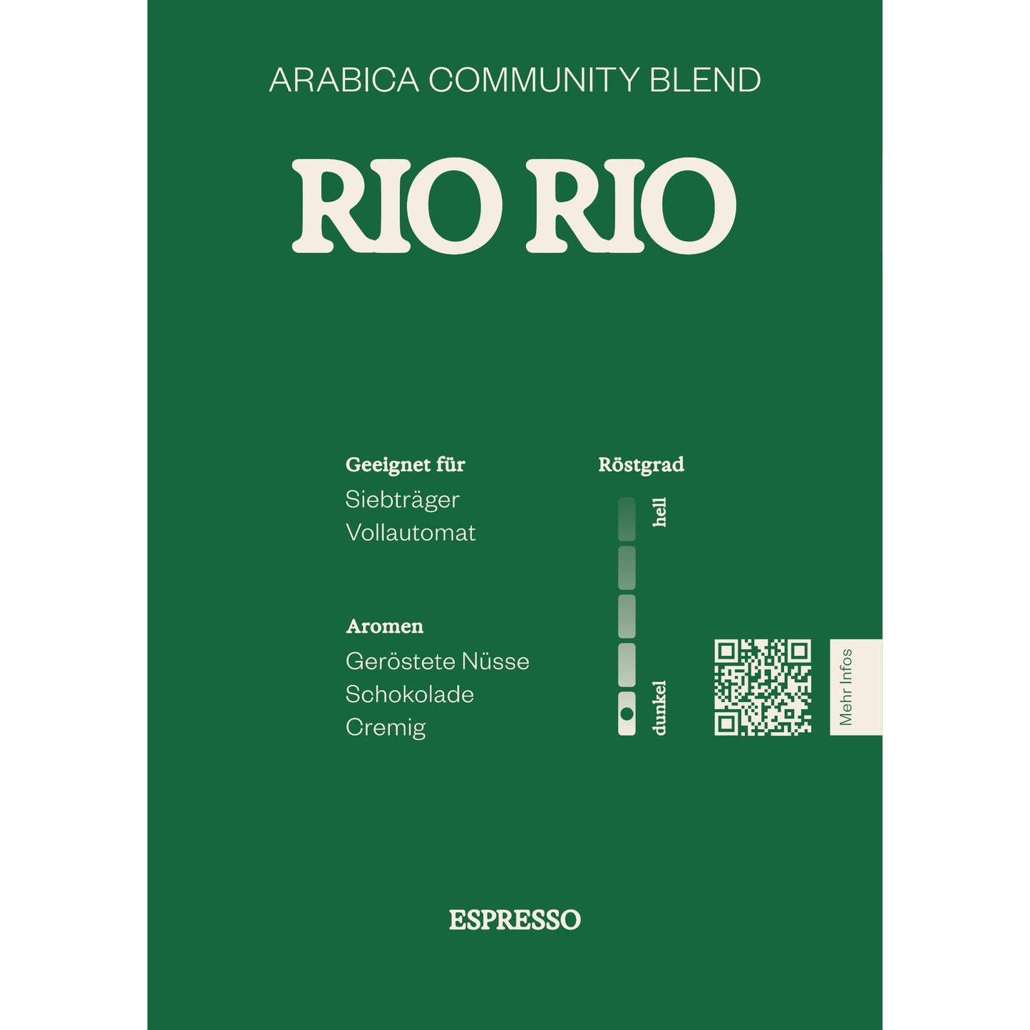 RIO RIO, Espresso