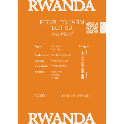 RWANDA People's Farm, Filterkaffee